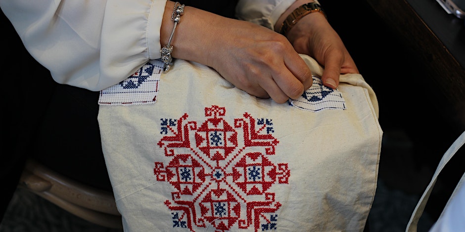 Tatreez Circle: Introduction to Palestinian Cross Stitch Embroidery