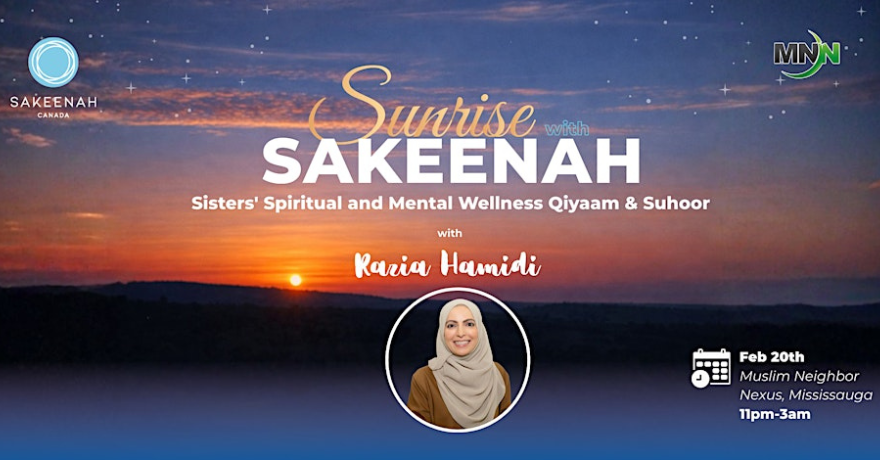 Sunrise with Sakeenah Mississauga