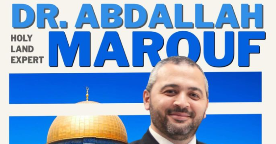 London Visit from Holy Land Expert Dr. Abdallah Marouf