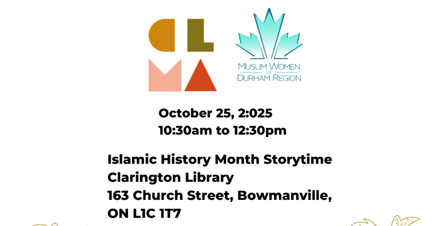 Islamic History Month Storytime Clarington