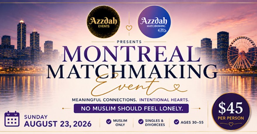 Montreal Muslim Matchmaking Ages 30 to 55