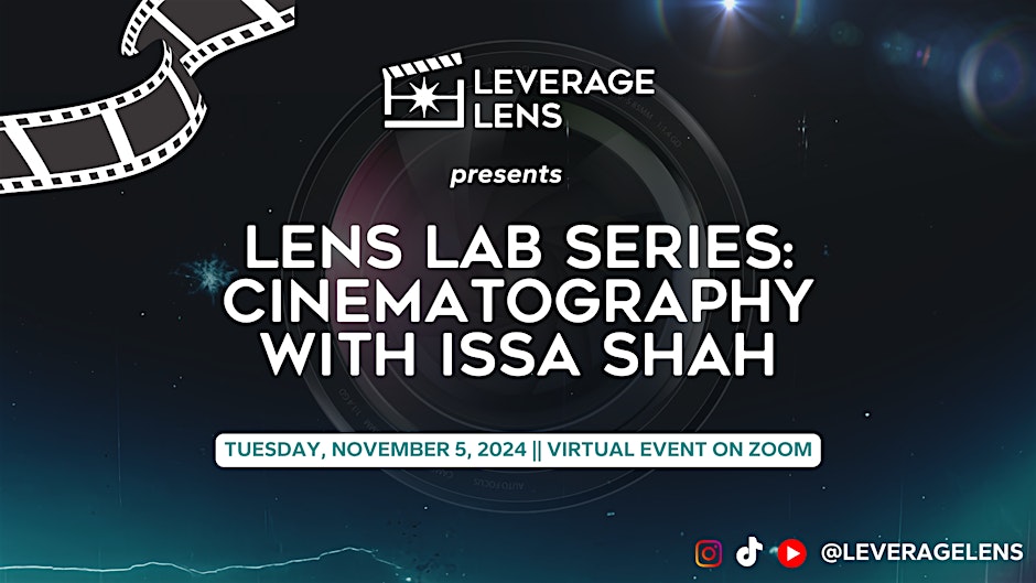 Lens Lab Series: Cinematography with Muslim Pakistani-Guyanese Issa Shah