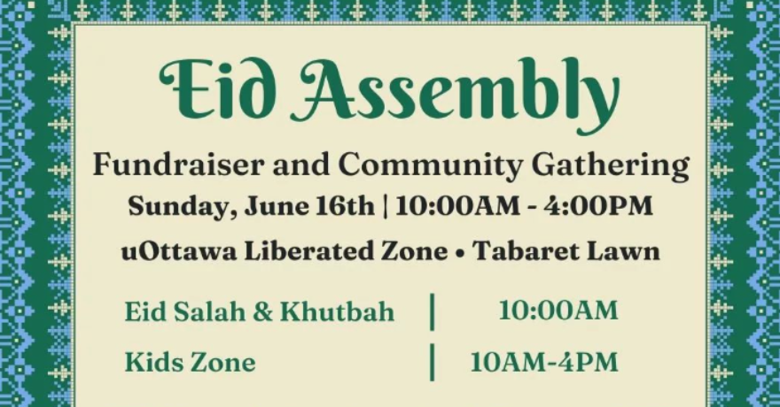 Eid Assembly: Fundraiser and Community Gathering for Palestine