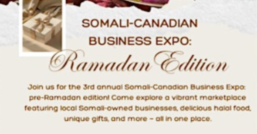 Somali Canadian Business Expo Ramadan Edition