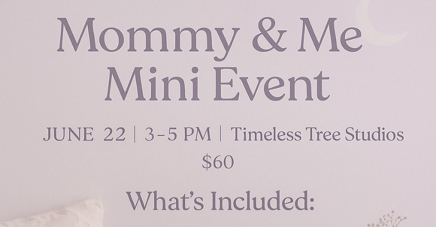 DeenGirlies Soft Moments: A Mommy & Me Studio Experience