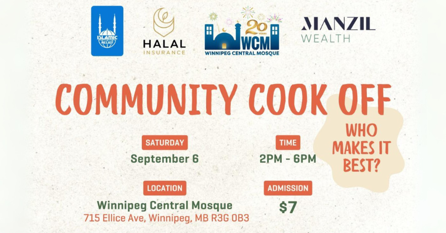 Islamic Relief Canada Winnipeg Community Cook-Off: Who Makes It Best?