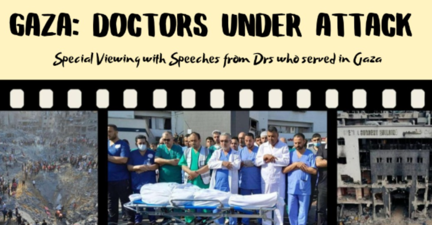 Gaza Doctors Under Attack Documentary Screening