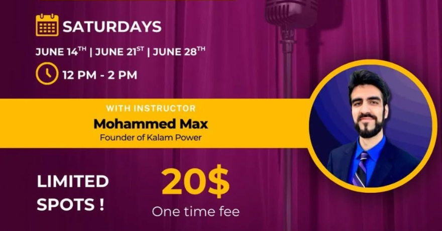 Masjid Al Ezz Mic Drop Public Speaking Program