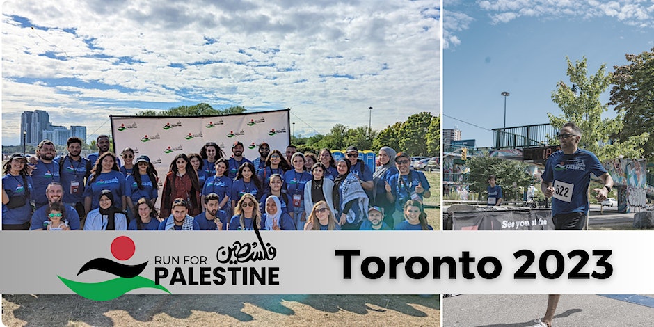 Run for Palestine Toronto Run/Walk 2023