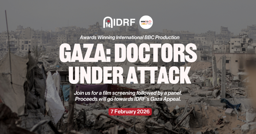 Film Screening IDRF Montreal Gaza Doctors Under Attack