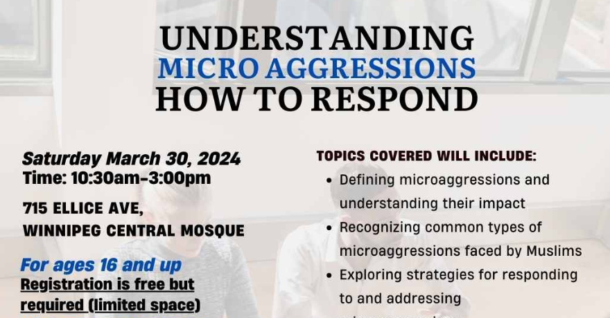 Islamic Social Services Association (ISSA) Understanding Micro Aggressions How to Respond 