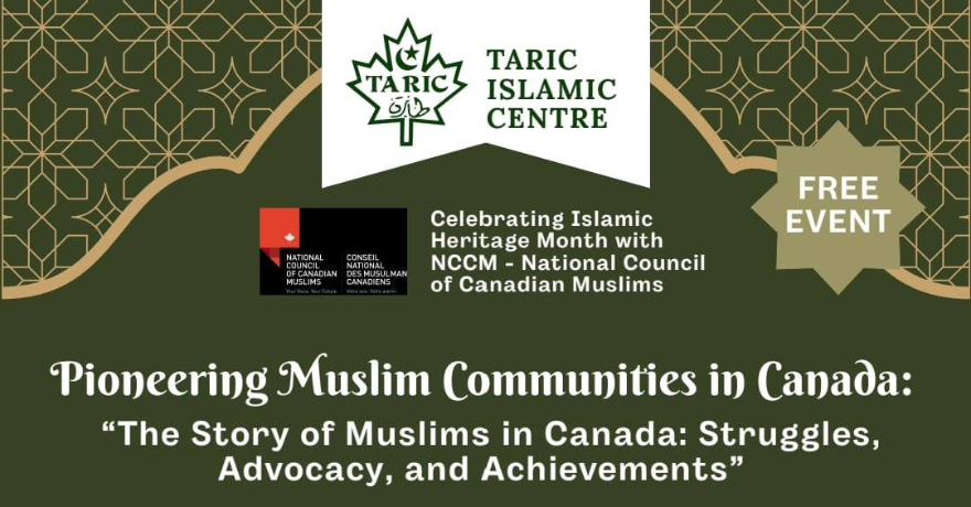 TARIC Pioneering Muslim Communities in Canada