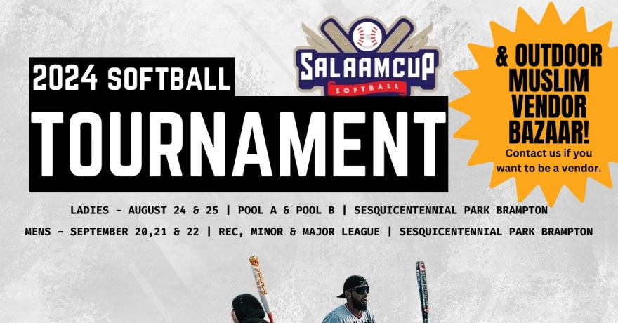 The Salaam Cup 2024 Softball Tournament | Men's Division | Women's Division | Vendor Bazaar!