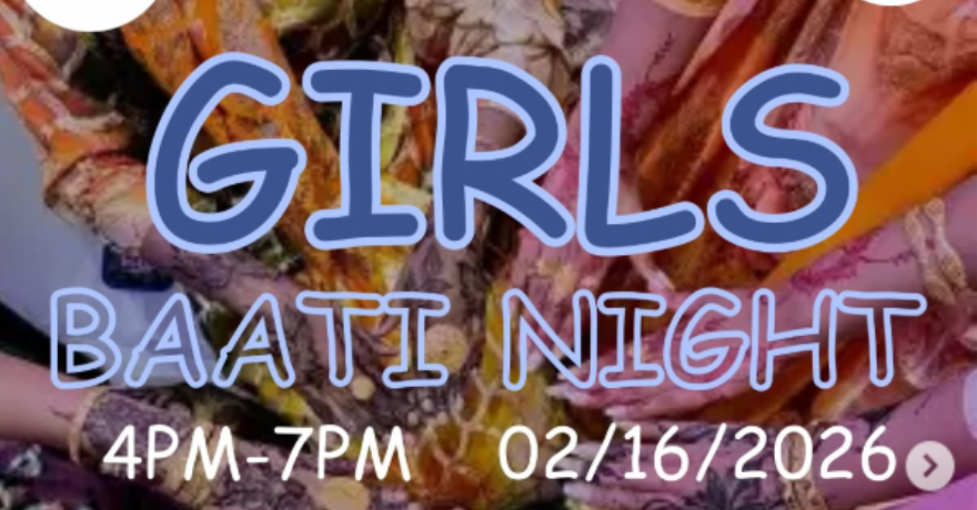 Somali Community in Hamilton Girls Baati Night Ages 16+