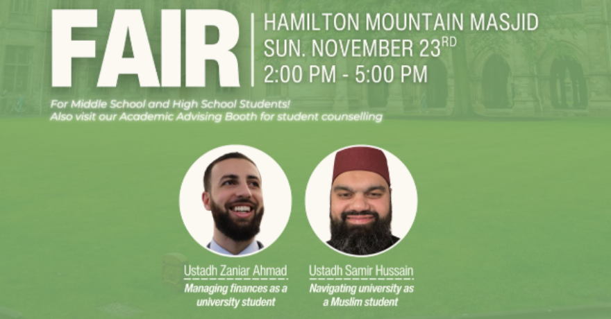 Ontario Muslim College University Fair