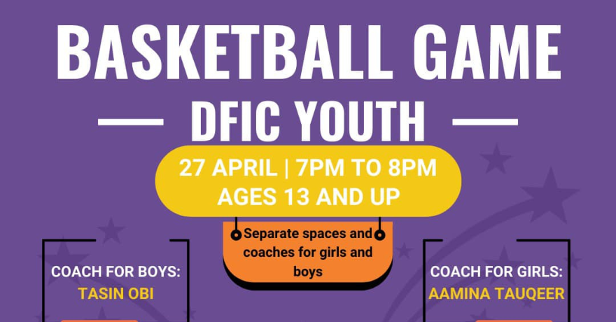 Darul Falah Islamic Centre Basketball Program Boys and Girls (13 and Up)