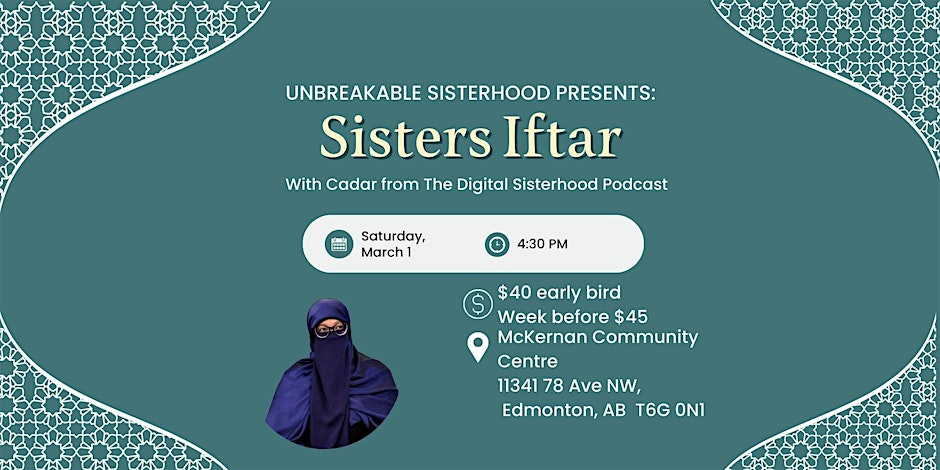 Unbreakable Sisterhood Fundraising Iftar