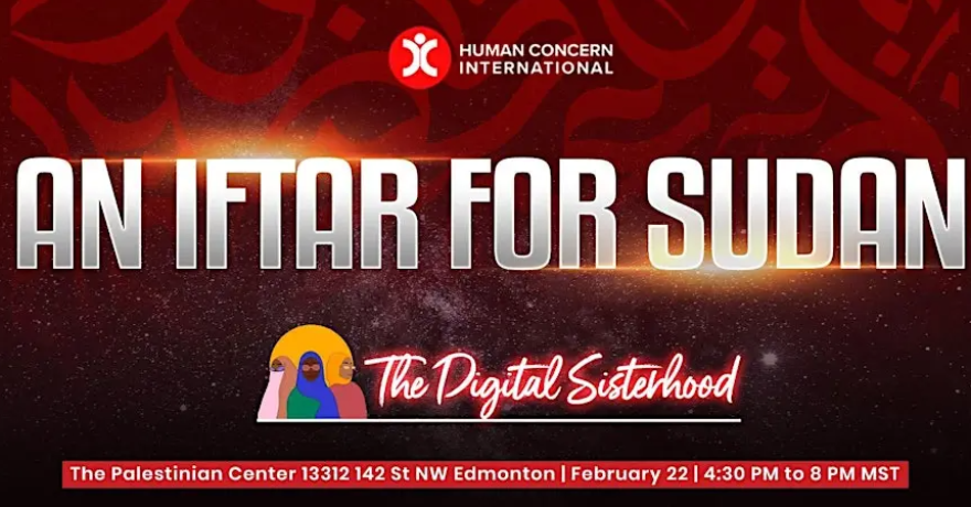 Human Concern International An Iftar For Sudan The Digital Sisterhood