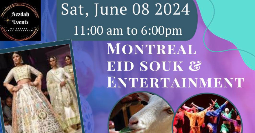 Azzdah Events Montreal Eid Souk