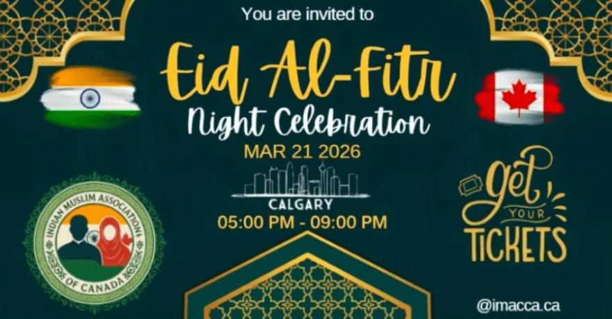 Indian Muslim Association of Canada (IMAC) Eid Al Fitr Celebration