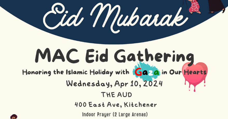 MAC Kitchener Eid al Fitr Prayer 2024