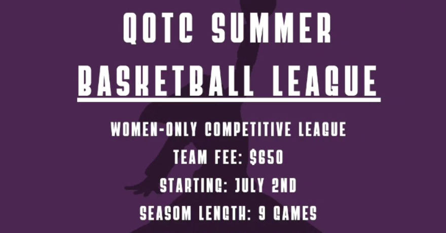 Queen of the Court Summer League Registration