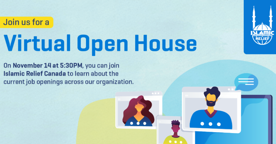 Islamic Relief Canada Virtual Open House