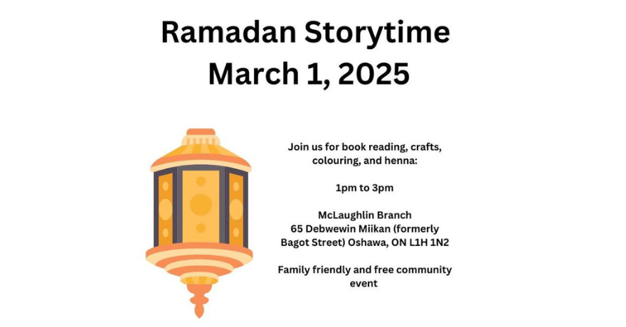 Ramadan Storytime Oshawa