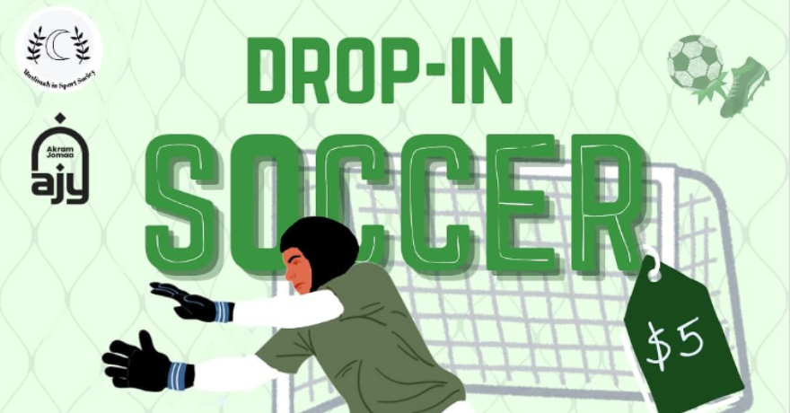 Muslimah In Sports Society Women's Drop-In Soccer (Register by Feb 22)