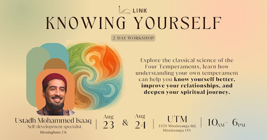 Knowing Yourself with Mohammed Isaaq - A Journey to Explore Temperaments