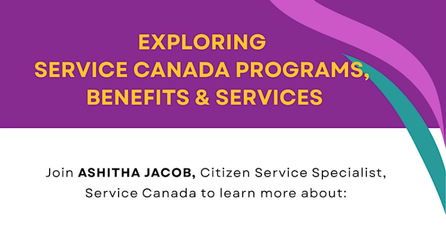 Coalition of Muslim Women of Kitchener-Waterloo Exploring Service Canada Programs, Benefits and Services