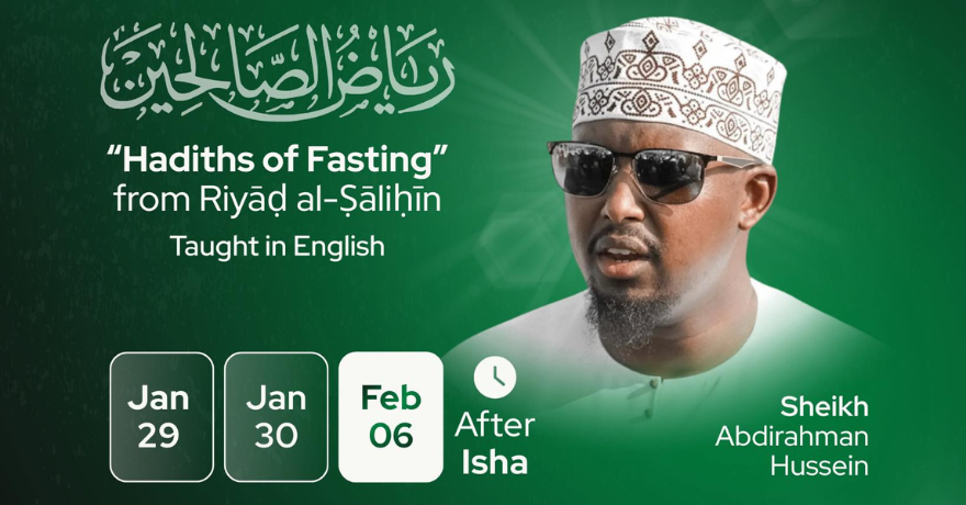 Ottawa Muslim Association Explanation of Hadiths on Fasting