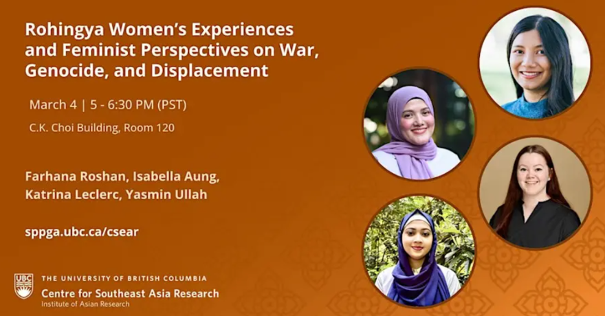 Rohingya Women’s Experiences and Feminist Perspectives on War and Genocide