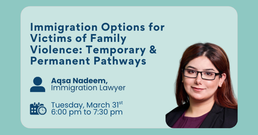 Muslim Legal Support Centre Immigration Options for Victims of Family Violence