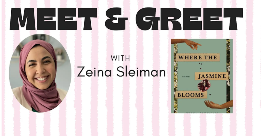 Meet & Greet with Author Zeina Sleiman (Where the Jasmine Blooms)