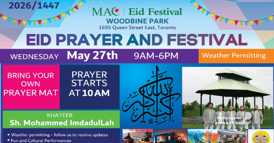 MAC Toronto Eid al Adha Prayer Festival