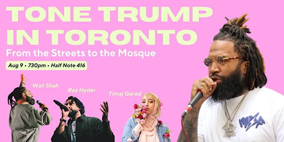Lost Poet Records Tone Trump LIVE in Toronto