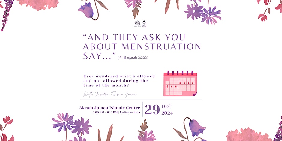 Akram Jomaa Sisters' Halaqa on Menstruation