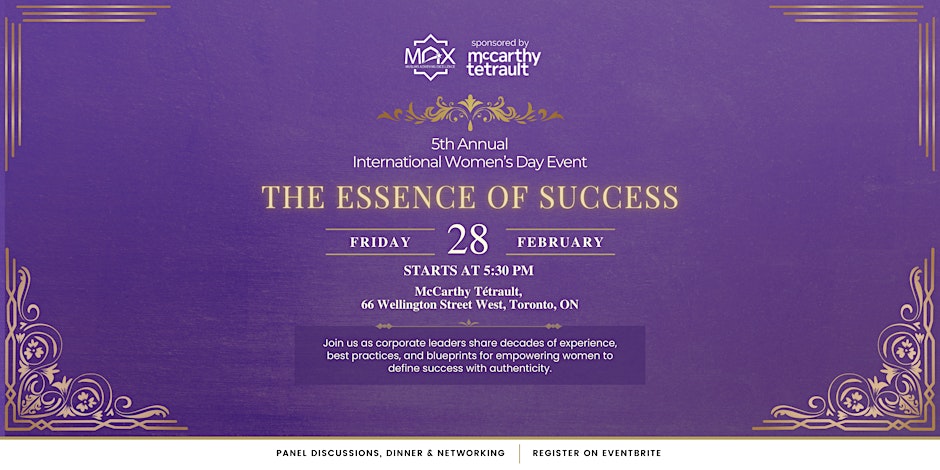 MAX Women in Leadership International Women’s Day: The Essence of Success