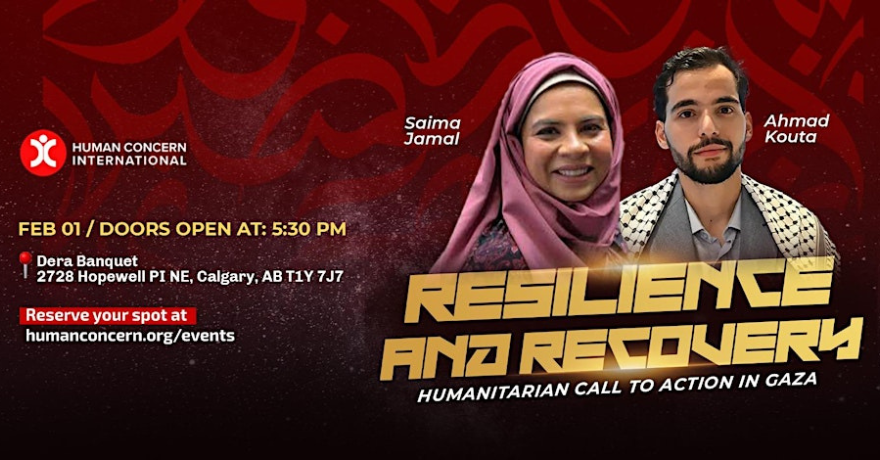 Human Concern International Resilience & Recovery Humanitarian Call to Action in Gaza