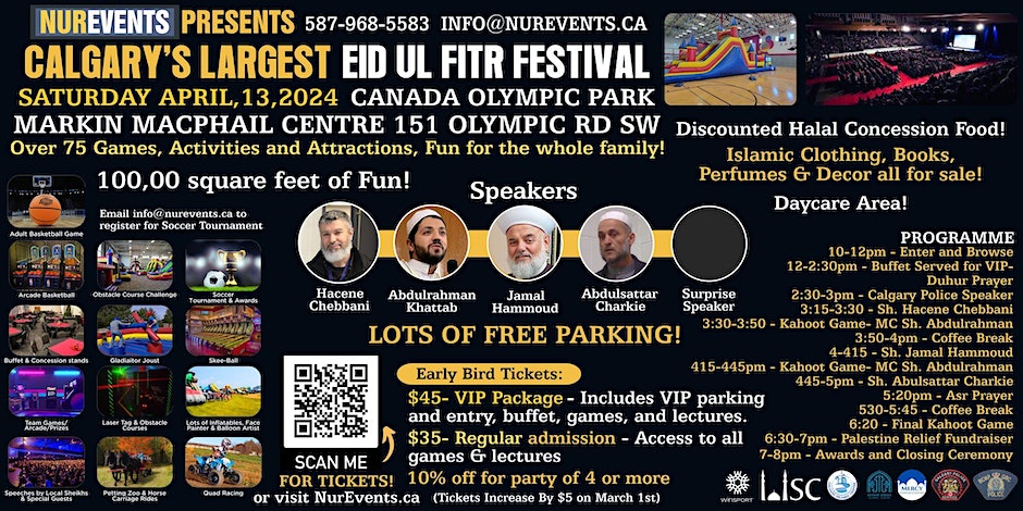 Calgary Largest Eid ul Fitr Festival