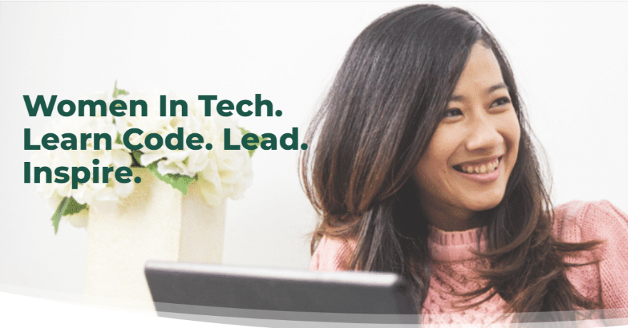 IDRF Women In Tech. Learn Code. Lead. Inspire. Program (Ages 18 to 29) Application Required