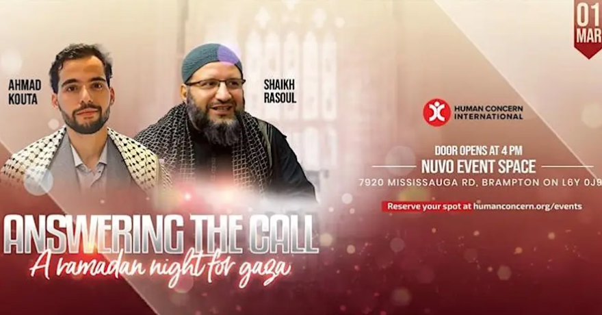 Human Concern International Answering the Call: A Ramadan Night for Gaza
