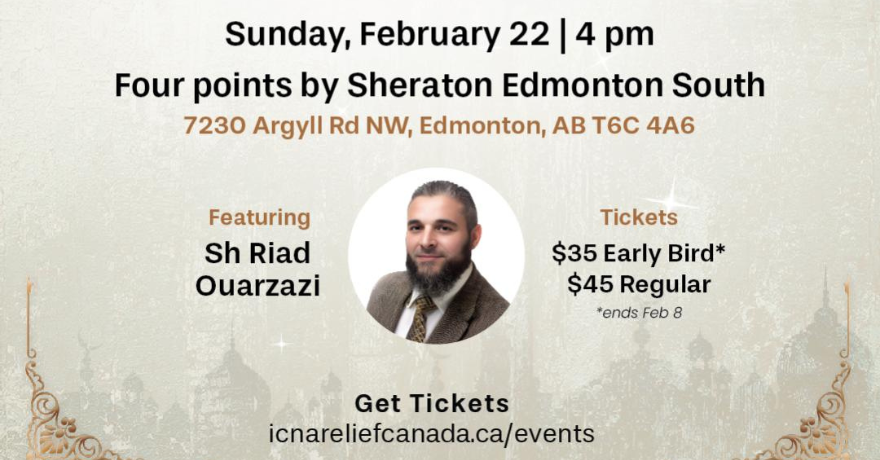 ICNA Relief Canada Ramadan Fundraiser Edmonton