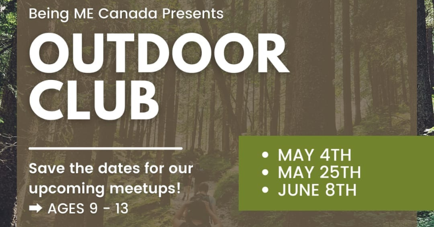 Being ME Outdoor Club Girls Spring Hangout (Ages 9 to 12)