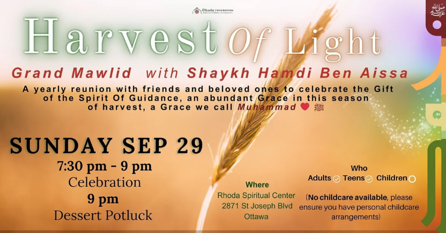 Rhoda Masjid Harvest Of Light Grand Mawlid