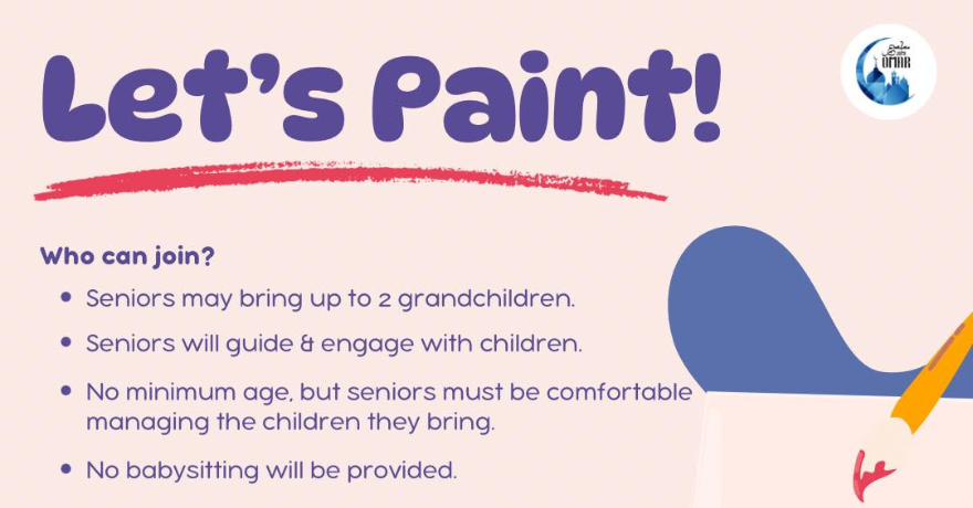 Jami Omar Let's Paint Grandparents & Grandchildren