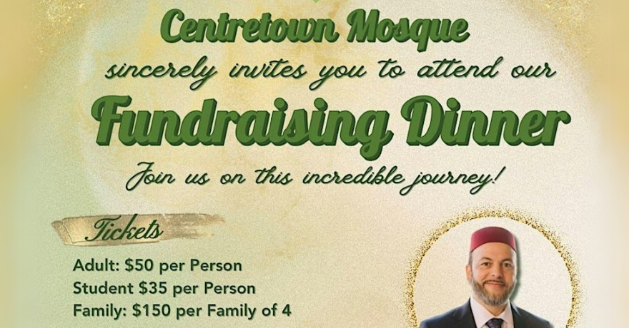 Centretown Mosque (Ottawa) Fundraising Dinner - Mississauga