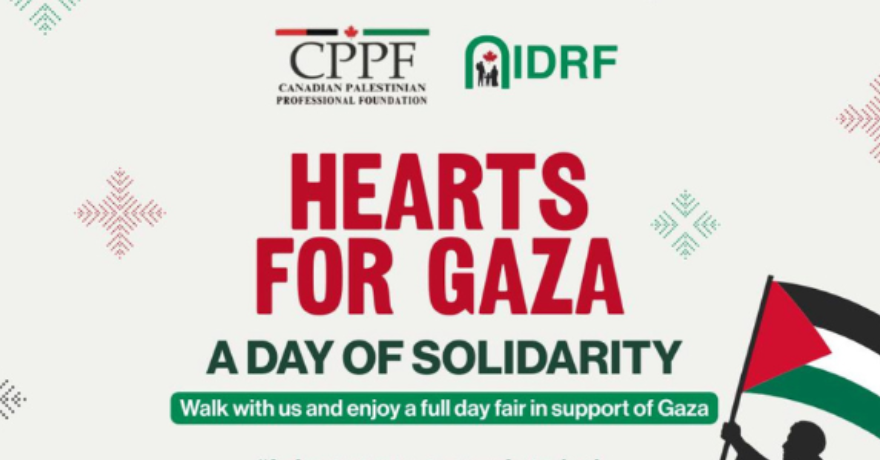 Canadian Palestinian Professional Foundation Charity Walk for Gaza