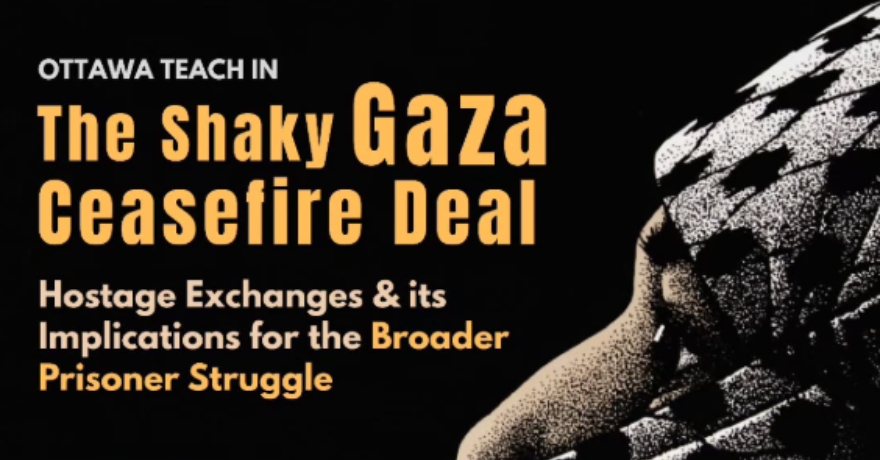 Palestinian Youth Movement Teach In: The Shaky Gaza Ceasefire Deal
